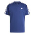 T-shirt Running adidas Homme by Own The Run 3 Stripes Blue