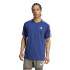 T-shirt Running adidas Homme by Own The Run 3 Stripes Blue