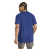 T-shirt Running adidas Homme by Own The Run 3 Stripes Blue