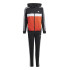 adidas Enfant Tracksuit Tiberio 3-Stripes Colorblock Fleece Noir