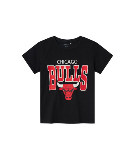 T-shirt Name it Nkmmads Nba Box Noos Ous Black Enfant