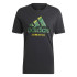 T-shirt Football adidas Homme de Jamaïque Graphique saisonnier Noir