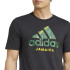 T-shirt Football adidas Homme de Jamaïque Graphique saisonnier Noir