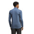T-shirt adidas Homme multi Half Zip Ls Hiking Ls Blue