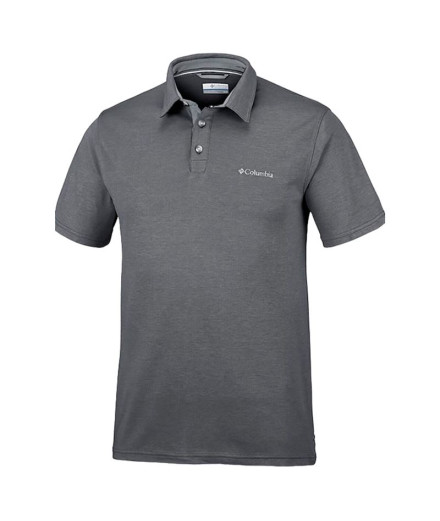 Polo Montagne de Columbia Nelson Point™ Black Homme