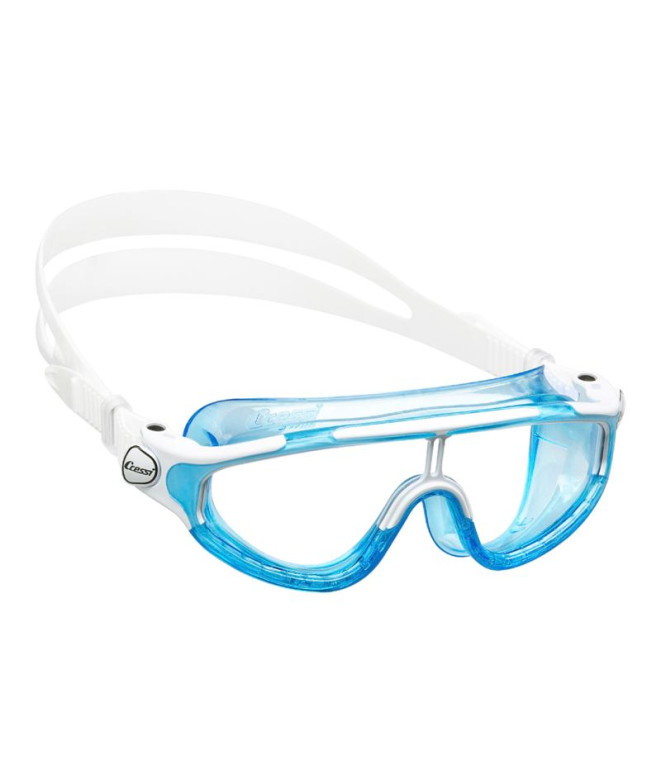 Lunettes de plongée Cressi King Baloo Bleu/Blanc