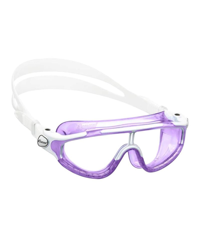 Lunettes de plongée Cressi King Baloo Lila/Blanco