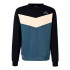 Sweat Kappa Homme Idisson Active Homme Bleu Océan/Blanc Naturel/Bleu