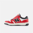 Chaussures New Balance 480 HOOK & LOOP Rouge/Blanc Enfant