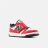 Chaussures New Balance 480 HOOK & LOOP Rouge/Blanc Enfant