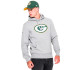 Sweat New Era NFL Regular Green Bay Packers Gris Homme