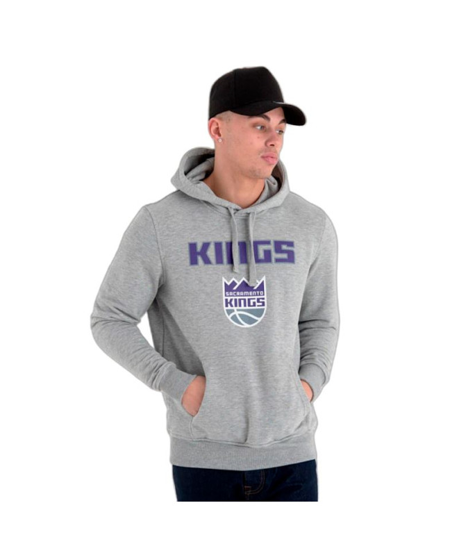 Sweat New Era NBA Regular Sacramento Kings Gris...