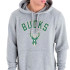 Sweat New Era Nba Regular Milwaukee Bucks Gris Homme