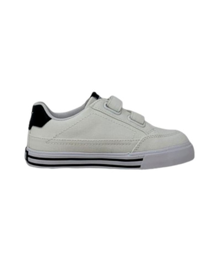 Chaussures Puma Court Classic Vulc F Blanc Enfant