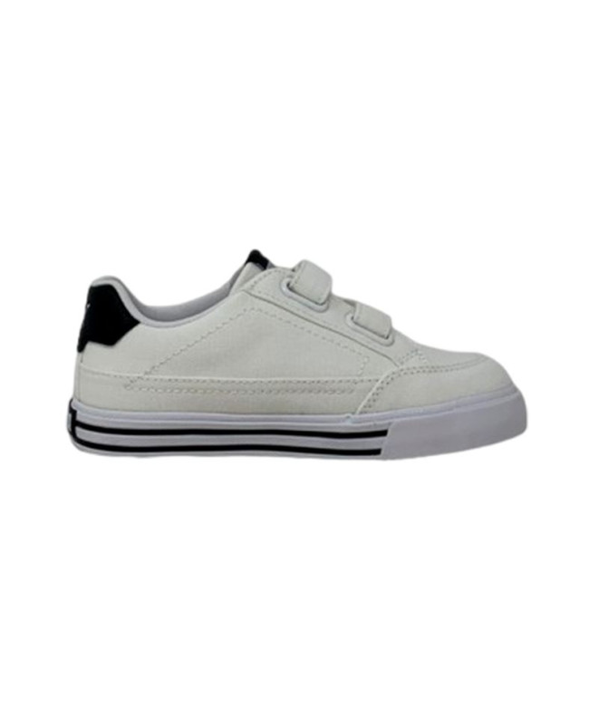 Chaussures Puma Court Classic Vulc F Blanc Enfant