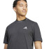 T-shirt adidas Homme Essentiels saisonniers Mélange Noir