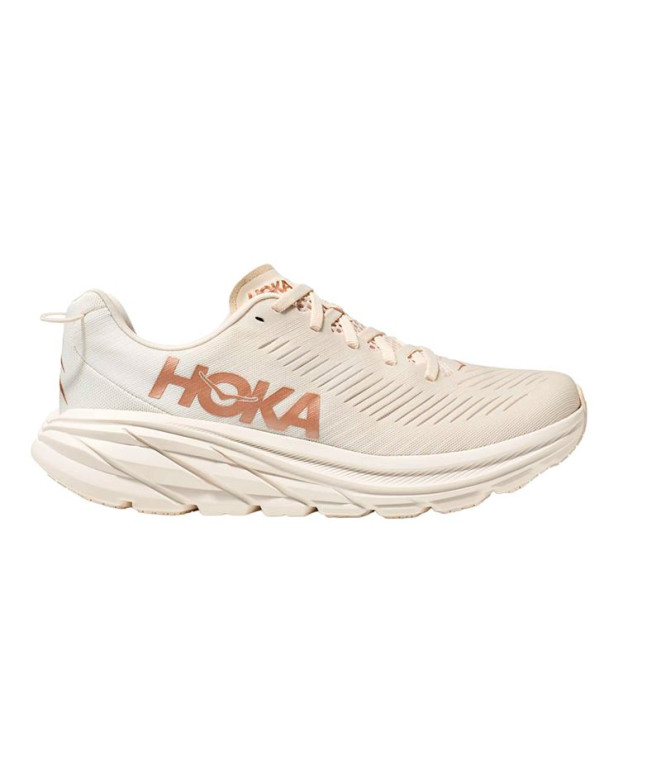 Chaussures Running de Hoka Rincon 3 Eggnog/Rose...