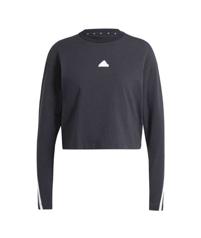 T-shirt adidas Femme Future Icons 3 Band Long...
