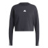 T-shirt adidas Femme Future Icons 3 Band Long Sleeve Black