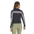 T-shirt adidas Femme Future Icons 3 Band Long Sleeve Black