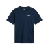T-shirt Vans Off The Wall Block Fi Blue Homme