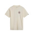 T-shirt Vans Hawl Pass Ss Crew Blanc Homme