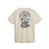 T-shirt Vans Growin On U Ss Crew Blanc Homme