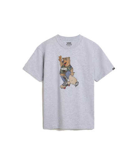 T-shirt Vans Peace Oso Crew Gris Enfant