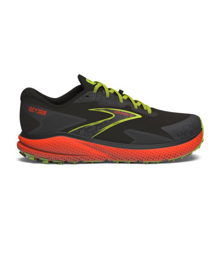 Chaussures Trail Brooks de Divide 5 Black Homme