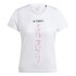 T-shirt Trail adidas Trail Running Femme de Terrex Agravic Blanc