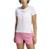 T-shirt Trail adidas Trail Running Femme de Terrex Agravic Blanc