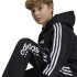 Pantalon adidas Enfant Tiro Fleece Noir/Blanc