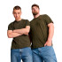 T-shirt Décontracté Puma Essentials + 2 Col Small Logo Homme
