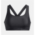 Brassiere de sport Fitness Under Armour Femme de Crossback Mid Grey