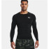 T-shirt Under Armour Homme HeatGear Comp LS Noir