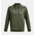 Sweat Fitness Under Armour Homme by Fleece Hoodie Green