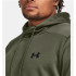 Sweat Fitness Under Armour Homme by Fleece Hoodie Green