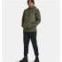 Sweat Fitness Under Armour Homme by Fleece Hoodie Green