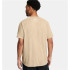 T-shirt Fitness Under Armour Homme by Tech Textured SS Khaki