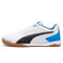Chaussures de Football Sala Puma Pressing Iv Blanc/Bleu