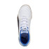 Chaussures de Football Sala Puma Pressing Iv Blanc/Bleu
