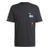 T-shirt adidas Homme Remoji Pocket Graphic Noir