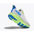Chaussures Running de Hoka Clifton 9 Blanc/Bleu Homme