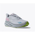 Chaussures Running de Hoka Clifton 9 Gris/Green Ice Femme