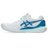 Chaussures Tennis Gel Femme by ASICS -Resolution 9 Clay White