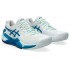 Chaussures Tennis Gel Femme by ASICS -Resolution 9 Clay White