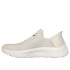 Chaussures Skechers Femme Slip-Ins Go Walk Flex - Grand Beige