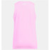 T-shirt Fitness Under Armour Femme par Tech Twist Pink