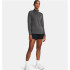 T-shirt Fitness Under Armour Femme from Tech 1/2 Zip- Solid Grey