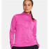 T-shirt Fitness Under Armour Femme de Tech 1/2 Zip- Twist Pink